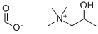 2-Mrówczan hydroksypropylotrimetyloamonu